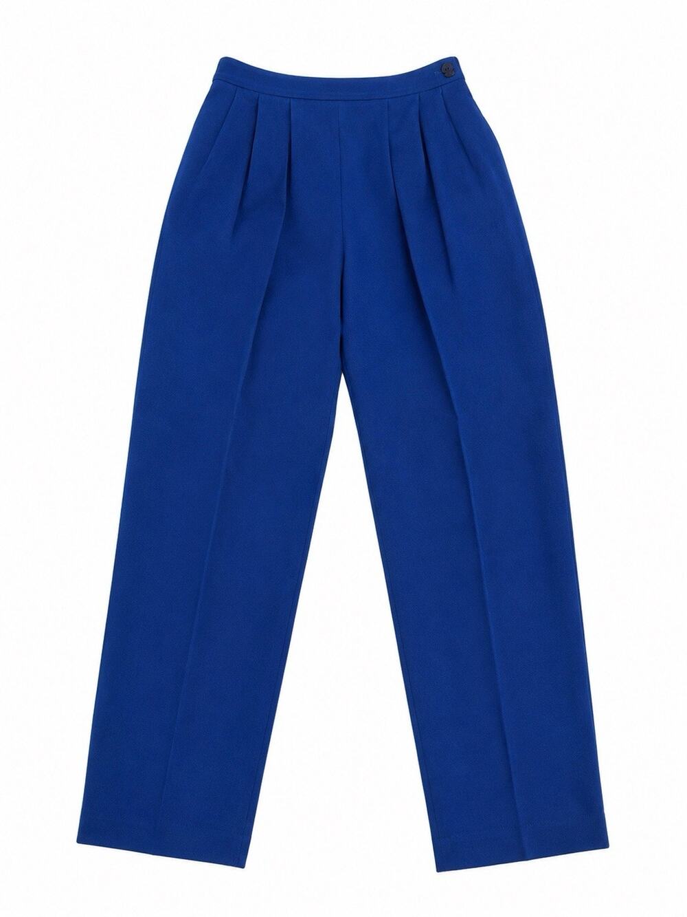 Evan-Picone Women’s Blue High Rise Pleated Dress Pants Trousers Size 24 XS